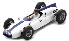 Indlæs billede til gallerivisning Cooper T53 #30 IAN BURGESS GERMAN GP 1961 hvid/blå 1:43