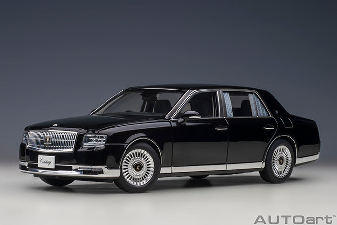 TOYOTA CENTURY 2018 (WITH CURTAIN) BLACK 1:18
