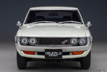 Indlæs billede til gallerivisning 1/18 1973 Toyota Celica Liftback 2000 GT (RA25), white 1:18