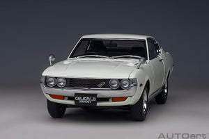 1/18 1973 Toyota Celica Liftback 2000 GT (RA25), white 1:18