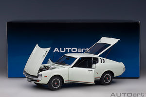 1/18 1973 Toyota Celica Liftback 2000 GT (RA25), white 1:18