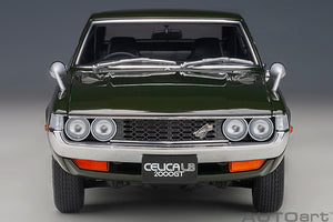 1/18 Toyota Celica Liftback 2000 GT (RA25), 1973, moss green 1:18