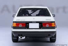 Indlæs billede til gallerivisning 1/18 Toyota Sprinter Trueno (AE86) â€œProject Dâ€, white/black 1:18