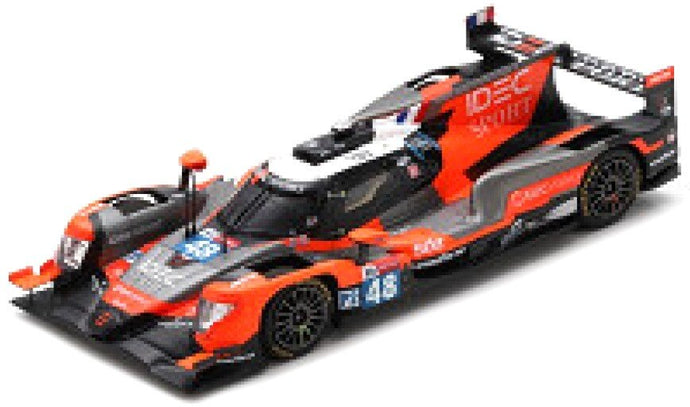 Oreca 07 - GIBSON IDEC SPORT #48 LAFARGUE/CHATIN/PILET 24H LE MANS 2021 rød/sort/grå 1:43