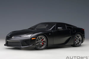 LEXUS LFA COUPE 2012 MATT BLACK 1:18