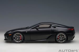 LEXUS LFA COUPE 2012 MATT BLACK 1:18