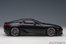 Indlæs billede til gallerivisning LEXUS LFA COUPE 2012 MATT BLACK 1:18