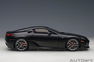 LEXUS LFA COUPE 2012 MATT BLACK 1:18