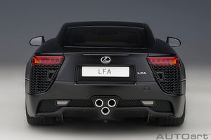 LEXUS LFA COUPE 2012 MATT BLACK 1:18
