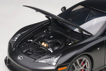 Indlæs billede til gallerivisning LEXUS LFA COUPE 2012 MATT BLACK 1:18