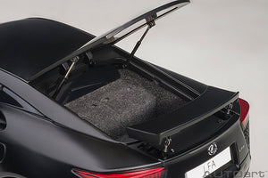 LEXUS LFA COUPE 2012 MATT BLACK 1:18