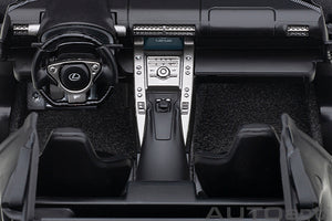 LEXUS LFA COUPE 2012 MATT BLACK 1:18