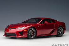Indlæs billede til gallerivisning LEXUS LFA COUPE 2012 PEARL RED 1:18