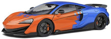 Indlæs billede til gallerivisning Mclaren 600LT F1 Team Tribute Livery 2020 orange/blå 1:18