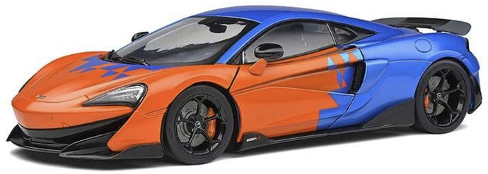 Mclaren 600LT F1 Team Tribute Livery 2020 orange/blå 1:18