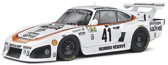 PORSCHE 935 K3 TEAM PORSCHE KREMER RACING N 41 WINNER 24h LE MANS 1979 KLAUS LUDWIG - BILL WHITTINGTON - DON WHITTINGTON WHITE 1:18