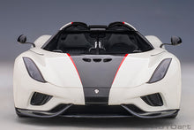Indlæs billede til gallerivisning KOENIGSEGG REGERA 2016  WHITE BLACK CARBON RED