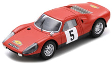 Indlæs billede til gallerivisning Porsche 904 GTS #5 DUTOIT/MOREL RALLYE DES ROUTES DU NORD 1967 rød/sort 1:43