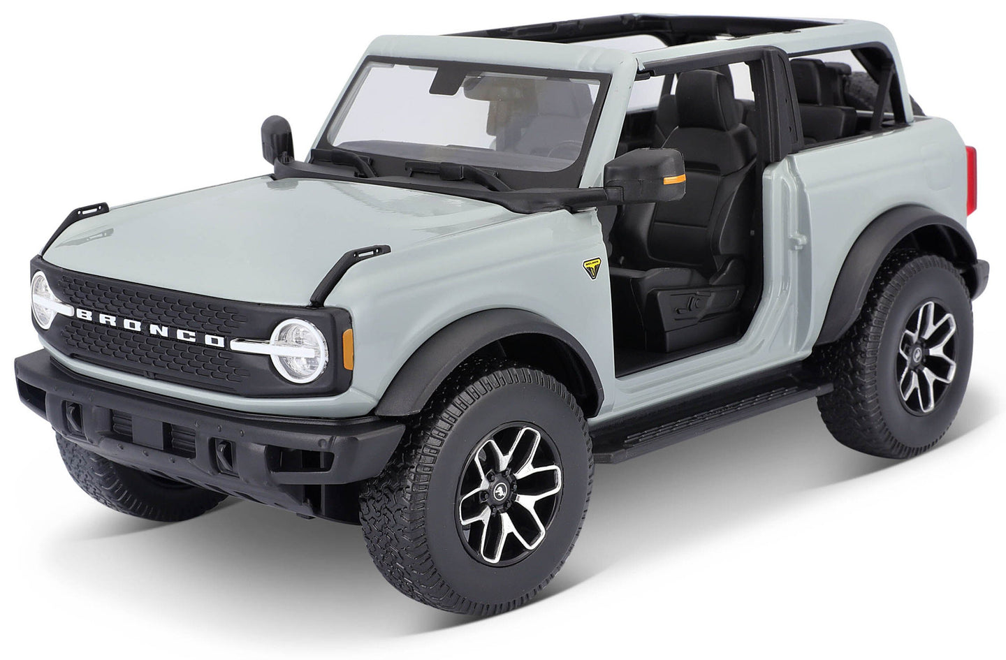 FORD USA BRONCO BADLANDS WITHOUT DOORS 2021 GREY 1:18