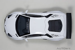 Liberty Walk Lamborghini Aventador, white 1:18