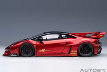 Indlæs billede til gallerivisning LAMBORGHINI HURACAN LIBERTY WALK LB SILHOUETTE WORKS GT 2018 HYPER RED 1:18