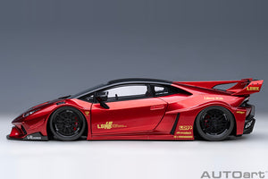 LAMBORGHINI HURACAN LIBERTY WALK LB SILHOUETTE WORKS GT 2018 HYPER RED 1:18