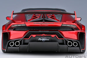 LAMBORGHINI HURACAN LIBERTY WALK LB SILHOUETTE WORKS GT 2018 HYPER RED 1:18