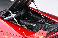 Indlæs billede til gallerivisning LAMBORGHINI HURACAN LIBERTY WALK LB SILHOUETTE WORKS GT 2018 HYPER RED 1:18