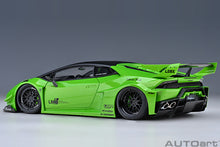 Indlæs billede til gallerivisning LAMBORGHINI HURACAN LIBERTY WALK LB SILHOUETTE WORKS GT 2018 PEARL GREEN 1:18