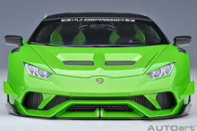 Indlæs billede til gallerivisning LAMBORGHINI HURACAN LIBERTY WALK LB SILHOUETTE WORKS GT 2018 PEARL GREEN 1:18