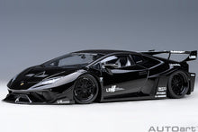Indlæs billede til gallerivisning LAMBORGHINI HURACAN LIBERTY WALK LB SILHOUETTE WORKS GT 2018 BLACK 1:18