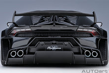 Indlæs billede til gallerivisning LAMBORGHINI HURACAN LIBERTY WALK LB SILHOUETTE WORKS GT 2018 BLACK 1:18