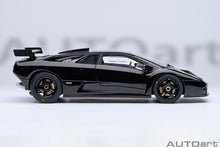 Indlæs billede til gallerivisning LAMBORGHINI DIABLO GTR 1999 DEEP BLACK 1:18