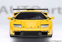 Indlæs billede til gallerivisning LAMBORGHINI DIABLO GTR 1999 YELLOW 1:18