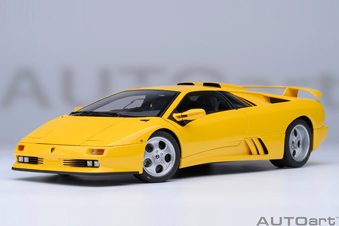 LAMBORGHINI DIABLO SE30 JOTA 1995 SUPERFLY YELLOW 1:18