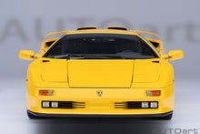 Indlæs billede til gallerivisning LAMBORGHINI DIABLO SE30 JOTA 1995 SUPERFLY YELLOW 1:18