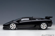 Indlæs billede til gallerivisning LAMBORGHINI DIABLO SVR 1996 DEEP BLACK 1:18