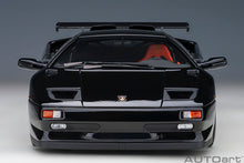 Indlæs billede til gallerivisning LAMBORGHINI DIABLO SVR 1996 DEEP BLACK 1:18
