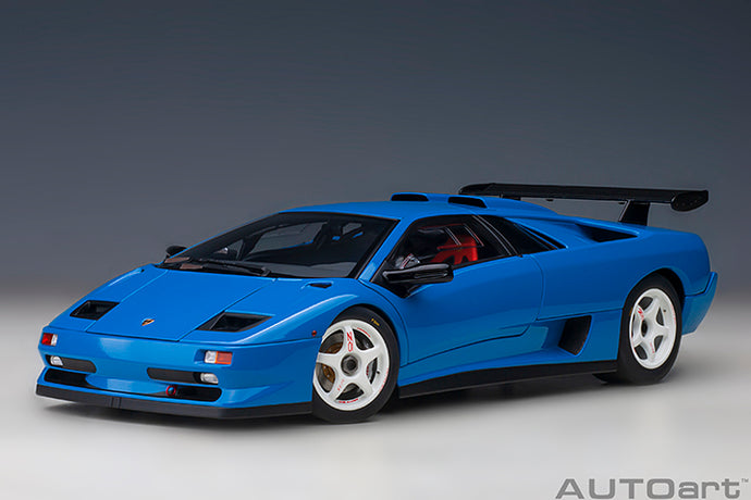LAMBORGHINI DIABLO SVR 1996 BLUE LE MANS 1:18