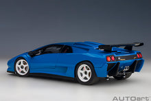 Indlæs billede til gallerivisning LAMBORGHINI DIABLO SVR 1996 BLUE LE MANS 1:18