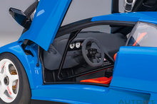 Indlæs billede til gallerivisning LAMBORGHINI DIABLO SVR 1996 BLUE LE MANS 1:18