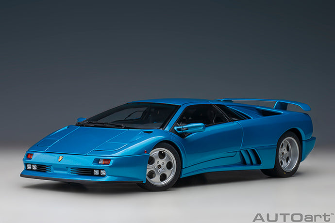 LAMBORGHINI DIABLO SE30 30th ANNIVERSARY EDITION 1994 BLUE MET 1:18