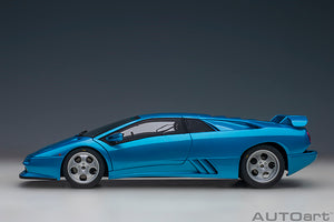 LAMBORGHINI DIABLO SE30 30th ANNIVERSARY EDITION 1994 BLUE MET 1:18