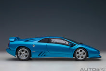 Indlæs billede til gallerivisning LAMBORGHINI DIABLO SE30 30th ANNIVERSARY EDITION 1994 BLUE MET 1:18