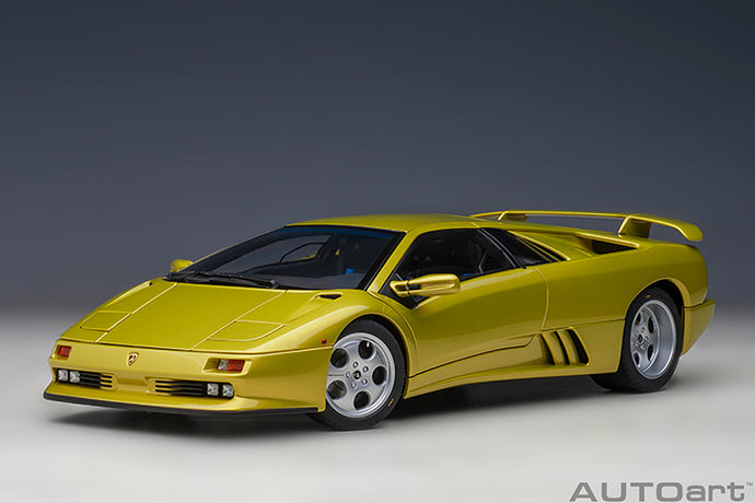 LAMBORGHINI DIABLO SE30 30th ANNIVERSARY EDITION 1994 YELLOW MET 1:18