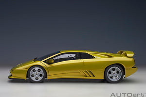 LAMBORGHINI DIABLO SE30 30th ANNIVERSARY EDITION 1994 YELLOW MET 1:18