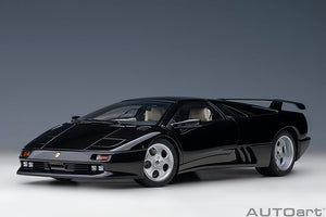 LAMBORGHINI DIABLO SE30 30th ANNIVERSARY EDITION 1994 DEEP BLACK MET 1:18