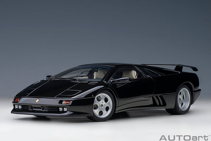 LAMBORGHINI DIABLO SE30 30th ANNIVERSARY EDITION 1994 DEEP BLACK MET 1:18