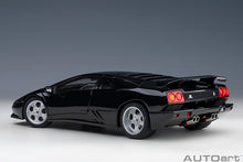 Indlæs billede til gallerivisning LAMBORGHINI DIABLO SE30 30th ANNIVERSARY EDITION 1994 DEEP BLACK MET 1:18