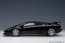 Indlæs billede til gallerivisning LAMBORGHINI DIABLO SE30 30th ANNIVERSARY EDITION 1994 DEEP BLACK MET 1:18